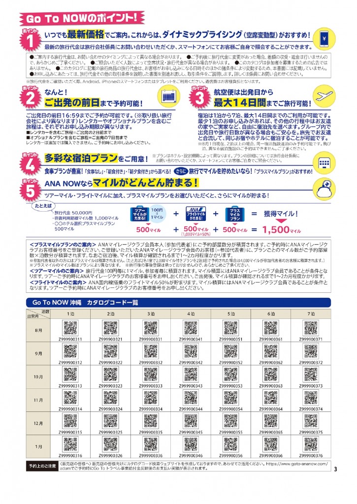 ａｎａ ｎｏｗ ｇoｔｏトラベルキャンペーン 沖縄 石垣島 宮古島 1泊 7泊 沖縄旅行格安航空券中央ツーリスト